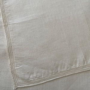 VINTAGE LINEN NAPKINS SET OF 6